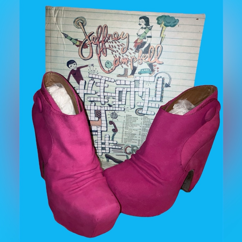 Jeffrey campbell What pink platform heels - Picture 3 of 15